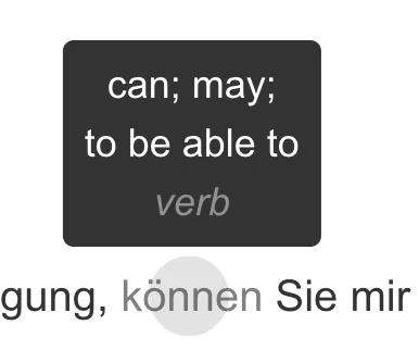German Stories dynamic dialogs